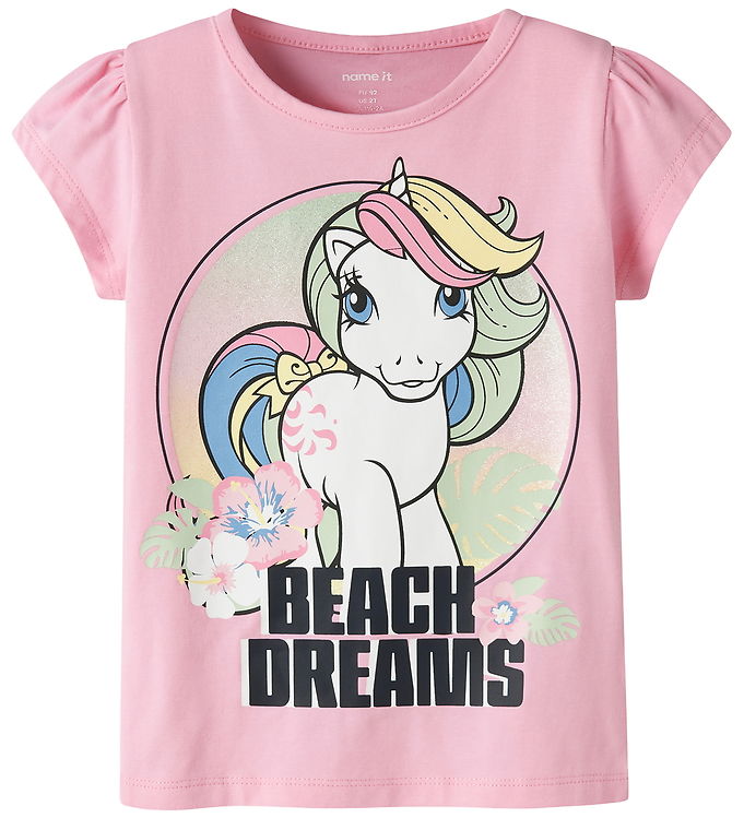 Name It T-shirt - NmfAda - My Little Pony - Pink Drink