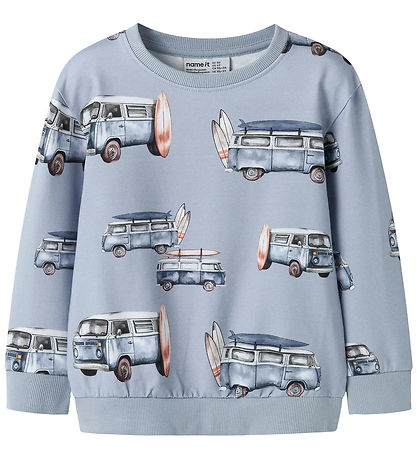 Name It Sweatshirt - NmmJaxon - Blue Fog