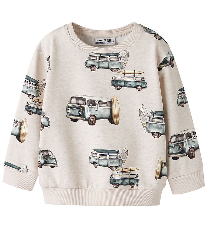 Name It Sweatshirt - NmmJaxon - Peyote Melange
