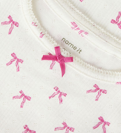 Name It T-shirt - NmfFritanny - Cloud Dancer