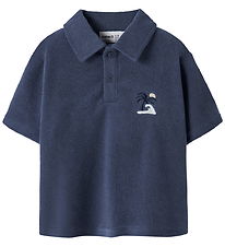 Name It Polo - Terry - NmmJared - Vintage Indigo