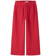 Name It Bukser - Wide - NkfJulita - Urban Red