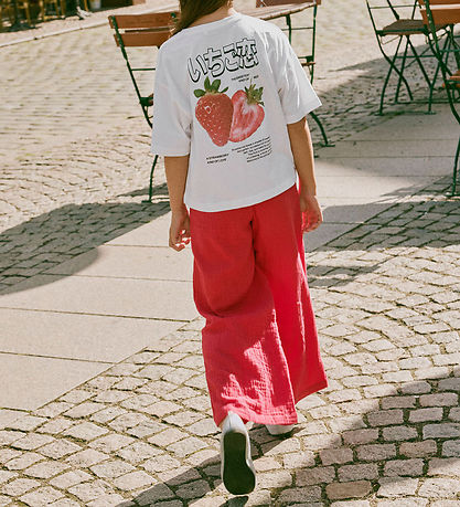 Name It Bukser - Wide - NkfJulita - Urban Red