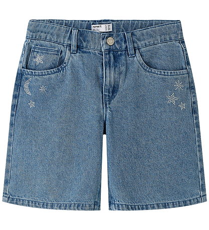 Name It Shorts - Denim - NkfRose - Medium Blue Denim