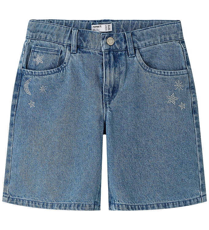 Name It Shorts - Denim - NkfRose - Medium Blue Denim