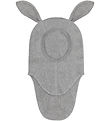 Huttelihut Elefanthue - Fleece - 1-lags - Medium Grey Melange m.