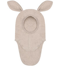 Huttelihut Elefanthue - Fleece - 1-lags - Camel Melange m. Ører
