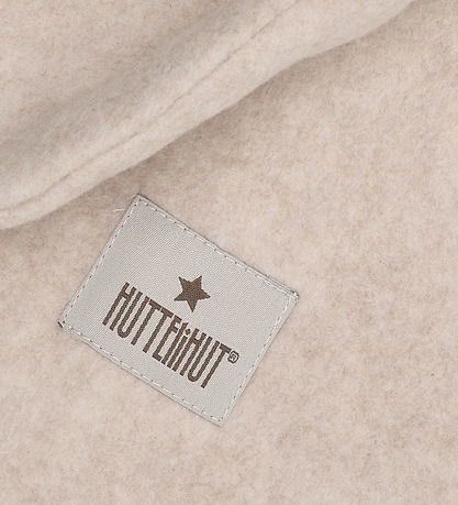 Huttelihut Elefanthue - Fleece - 1-lags - Camel Melange m. Ører