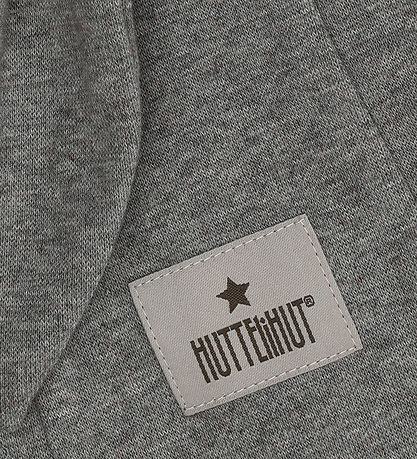 Huttelihut Elefanthue - 1-lags - Medium Grey Melange m. Ører