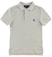Polo Ralph Lauren Polo - Gråmeleret Polo Ralph Lauren Polo - Gråmeleret