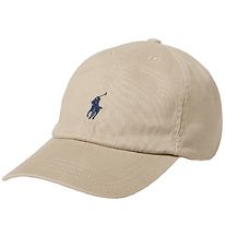 Polo Ralph Lauren Kasket - Khaki m. Logo Polo Ralph Lauren Kasket - Khaki m. Logo