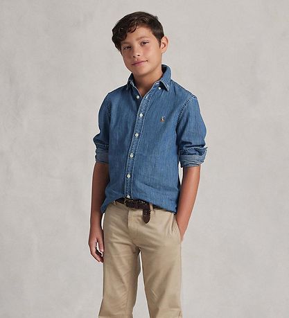 Chemise Polo Ralph Lauren - Denim - Bleu Chemise Polo Ralph Lauren - Denim - Bleu
