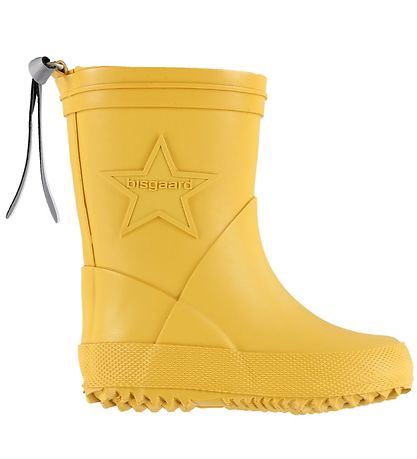 Bisgaard Rubber Boots - Slimfit - Yellow w. Star Bisgaard Rubber Boots - Slimfit - Yellow w. Star