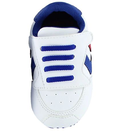 Hummel Hjemmesko - HMLPre Runner - Hvid/Navy/Rød