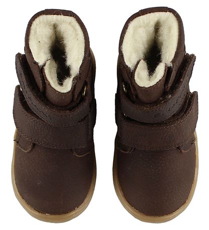 En Fant Vinterstøvler - Tex - Brun m. Velcro En Fant Vinterstøvler - Tex - Brun m. Velcro