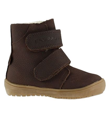 En Fant Vinterstøvler - Tex - Brun m. Velcro En Fant Vinterstøvler - Tex - Brun m. Velcro