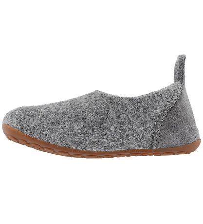 Chaussons Bisgaard - Laine - Gris