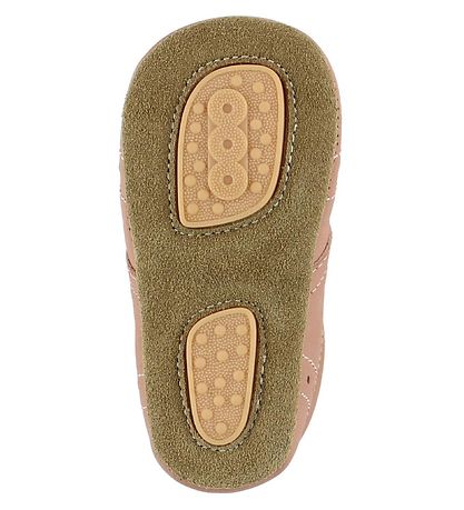 Bisgaard Soft Sole Leather Shoes - Rose w. Pointelle Bisgaard Soft Sole Leather Shoes - Rose w. Pointelle