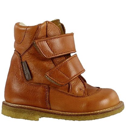 Bottes d'Hiver Angulus - Tex - Cognac av. Doublure/Velcro Bottes d'Hiver Angulus - Tex - Cognac av. Doublure/Velcro
