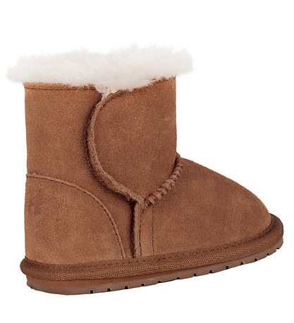 Bottes en peluche EMU Australia - Toddle - Marron av. Velcro Bottes en peluche EMU Australia - Toddle - Marron av. Velcro