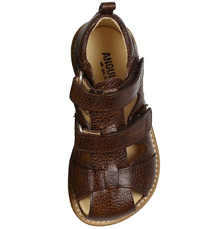 Angulus Sandaler - Rødbrun m. Velcro