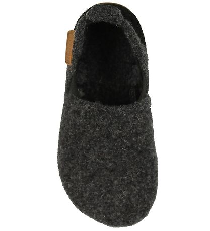 Chaussons Bisgaard - Laine - Wool Sailor - Gris Charbon Chaussons Bisgaard - Laine - Wool Sailor - Gris Charbon