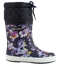Aigle Termostøvler - Giboulee - Dark Flower Aigle Termostøvler - Giboulee - Dark Flower