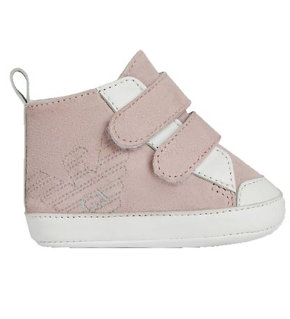 Emporio Armani Innerskor - Sneakers - Rosa/Vit Emporio Armani Innerskor - Sneakers - Rosa/Vit