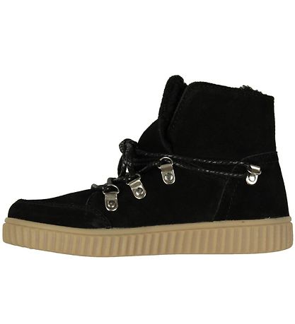 Petit by Sofie Schnoor Winter Boots - Black Suede w. Lace Petit by Sofie Schnoor Winter Boots - Black Suede w. Lace