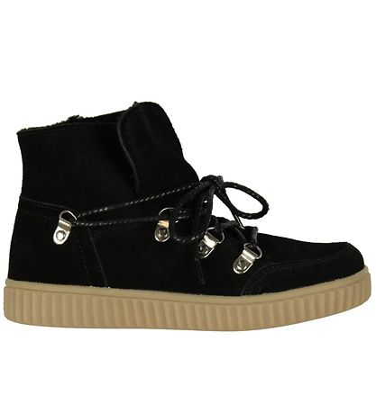 Petit by Sofie Schnoor Winter Boots - Black Suede w. Lace Petit by Sofie Schnoor Winter Boots - Black Suede w. Lace