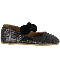 Petit by Sofie Schnoor Ballerina Hjemmesko - Glimmer m. Sløjfe Petit by Sofie Schnoor Ballerina Hjemmesko - Glimmer m. Sløjfe