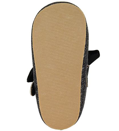 Petit by Sofie Schnoor Ballerina Slippers - Glitter w. Bow Petit by Sofie Schnoor Ballerina Slippers - Glitter w. Bow