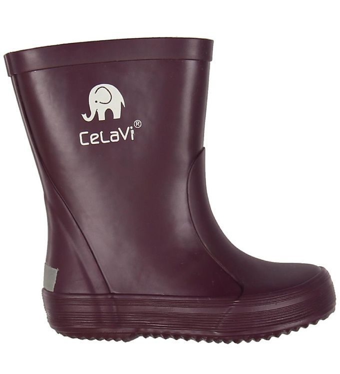 CeLaVi Gummistiefel Basic Dunkellila KW DE