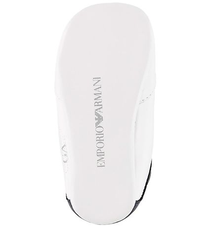 Emporio Armani Skindfutter - Hvid m. Lyseblå