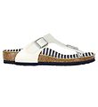 Birkenstock Sandaler - Gizeh - Nautical Stripes White Birkenstock Sandaler - Gizeh - Nautical Stripes White