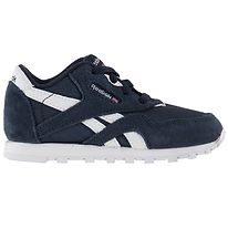 Reebok Classic Sko - CL Nylon - Navy Ruskind Reebok Classic Sko - CL Nylon - Navy Ruskind