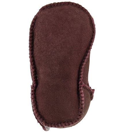 En Fant Lammeskindsfutter m. For - Bordeaux