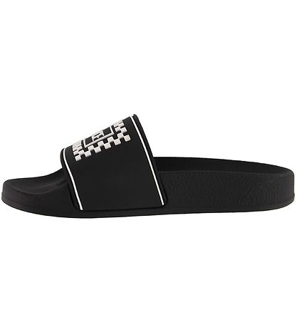 Versace Badesandaler - Sort m. Logo
