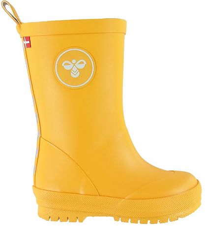Hummel Gummistøvler - HMLRubber Boot Jr - Sports Yellow Hummel Gummistøvler - HMLRubber Boot Jr - Sports Yellow