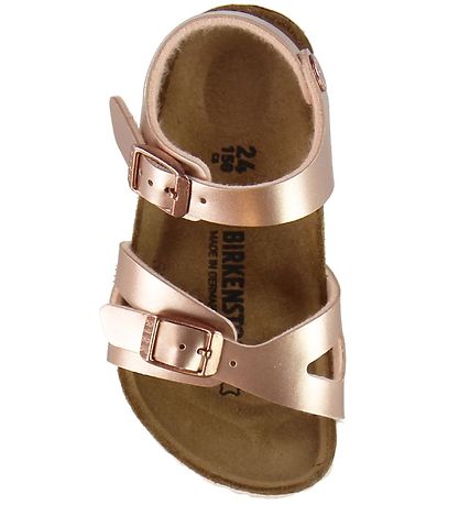 Birkenstock Sandaler - Rio - Metallic Copper Birkenstock Sandaler - Rio - Metallic Copper