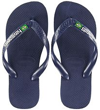 Havaianas Klipklapper - Brasil - Navy Blå Havaianas Klipklapper - Brasil - Navy Blå