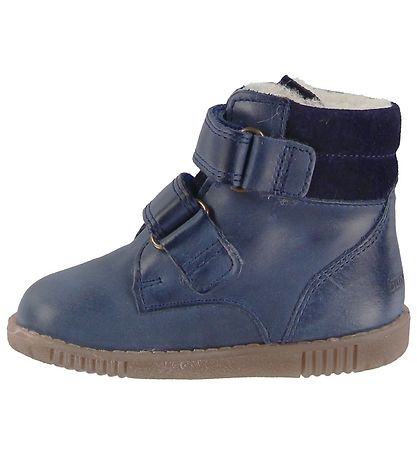 Bundgaard Vinterstøvler - Rabbit Velcro - Tex - Navy
