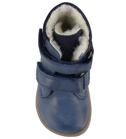 Bundgaard Vinterstøvler - Rabbit Velcro - Tex - Navy