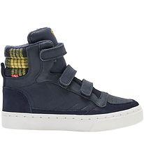 Hummel Støvler - HMLStadil Check Jr - Black Iris Hummel Støvler - HMLStadil Check Jr - Black Iris