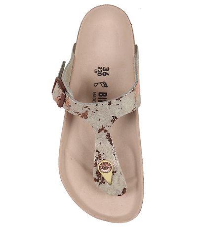 Birkenstock Sandaler - Gizeh - Vintage Metallic Rose Birkenstock Sandaler - Gizeh - Vintage Metallic Rose