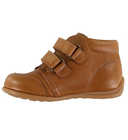 Bisgaard Begyndersko - Luca - Cognac m. Velcro Bisgaard Begyndersko - Luca - Cognac m. Velcro
