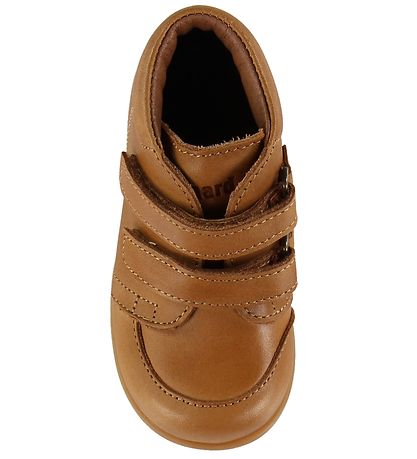 Bisgaard Begyndersko - Luca - Cognac m. Velcro Bisgaard Begyndersko - Luca - Cognac m. Velcro