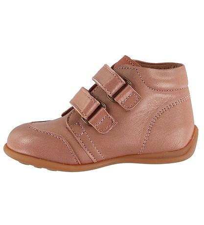 Bisgaard Begyndersko - Luca - Pudderrosa m. Velcro Bisgaard Begyndersko - Luca - Pudderrosa m. Velcro