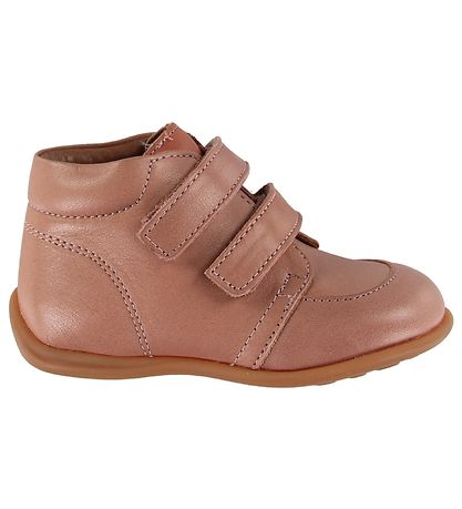 Bisgaard Begyndersko - Luca - Pudderrosa m. Velcro Bisgaard Begyndersko - Luca - Pudderrosa m. Velcro