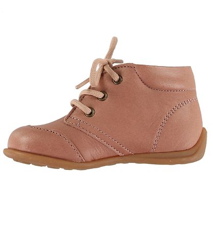 Bisgaard Begyndersko - Luca Lace - Pudderrosa m. Snørebånd